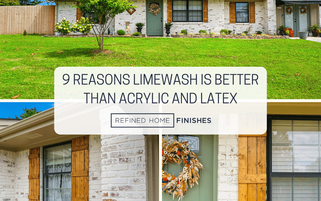 9 Reasons limewash is better than acrylic and latex
